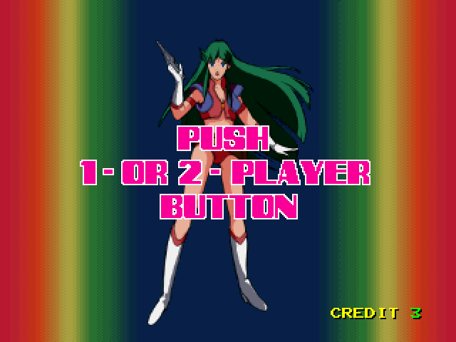 Time Gal & Ninja Hayate screenshot 5 for Sega Saturn